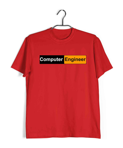 Computer Science Science Computer Engineer Nerd Engineering Casual Graphic Printed T-Shirt for Men