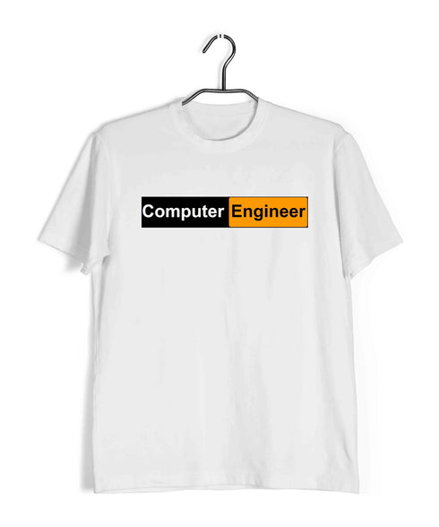 Computer Science Science Computer Engineer Nerd Engineering Casual Graphic Printed T-Shirt for Men