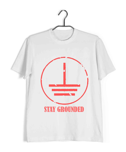 Electrical Engineering Science Stay Grounded Nerd Engineering Casual Graphic Printed T-Shirt for Men