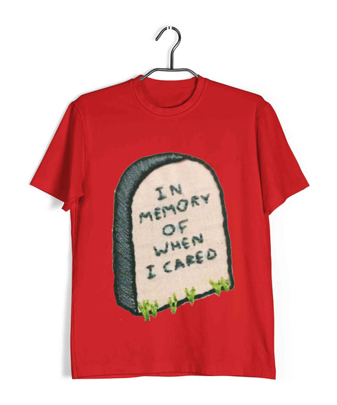 In Memory of When I Cared Aaramkhor Specials Funny Casual Graphic Printed T-Shirt for Men