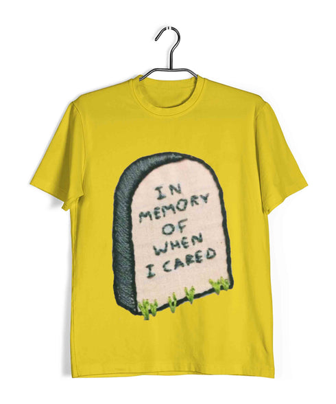 In Memory of When I Cared Aaramkhor Specials Funny Casual Graphic Printed T-Shirt for Men