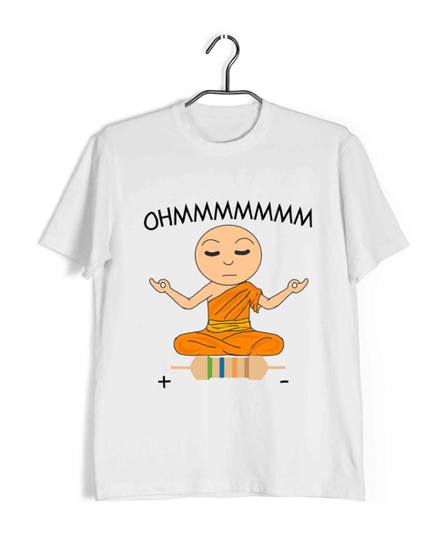 Electrical Engineering Science OHM Sage Nerd Engineering Casual Graphic Printed T-Shirt for Men