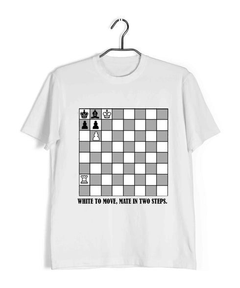Chess Paul Morphy's Checkmate Sports Casual Graphic Printed T-Shirt for Men