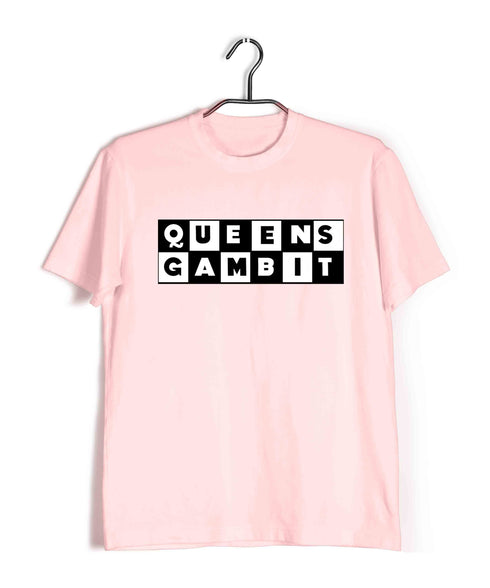Chess Queen's Gambit Sports Casual Graphic Printed T-Shirt for Men