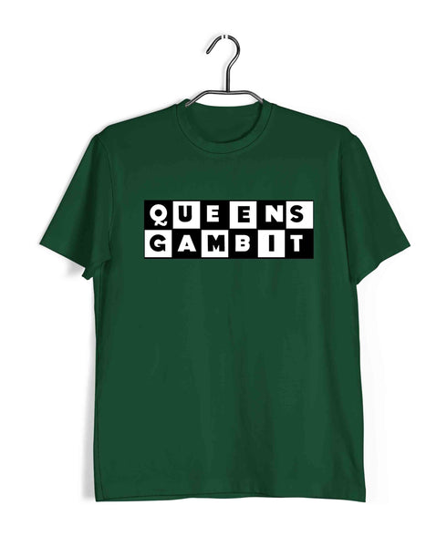 Chess Queen's Gambit Sports Casual Graphic Printed T-Shirt for Men
