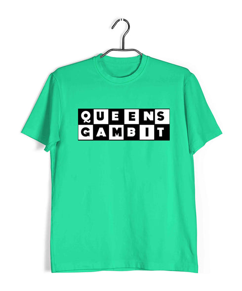 Chess Queen's Gambit Sports Casual Graphic Printed T-Shirt for Men