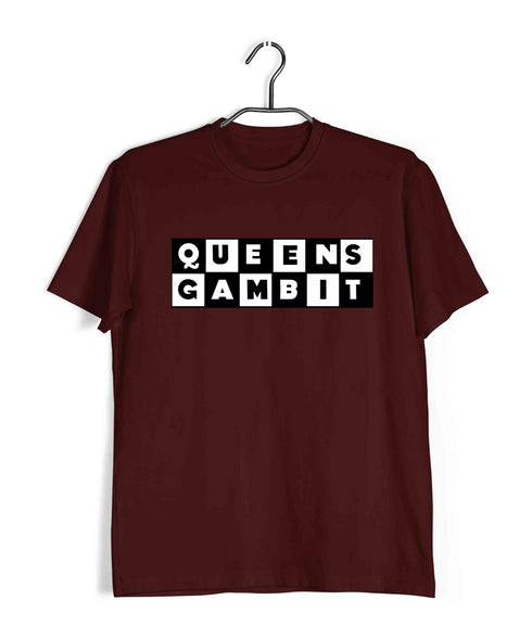 Chess Queen's Gambit Sports Casual Graphic Printed T-Shirt for Men