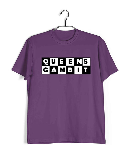 Chess Queen's Gambit Sports Casual Graphic Printed T-Shirt for Men