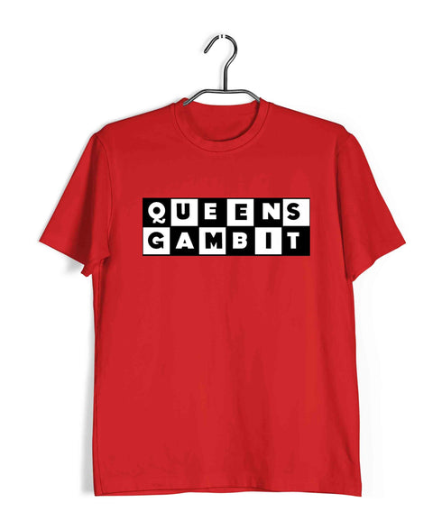 Chess Queen's Gambit Sports Casual Graphic Printed T-Shirt for Men