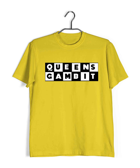 Chess Queen's Gambit Sports Casual Graphic Printed T-Shirt for Men