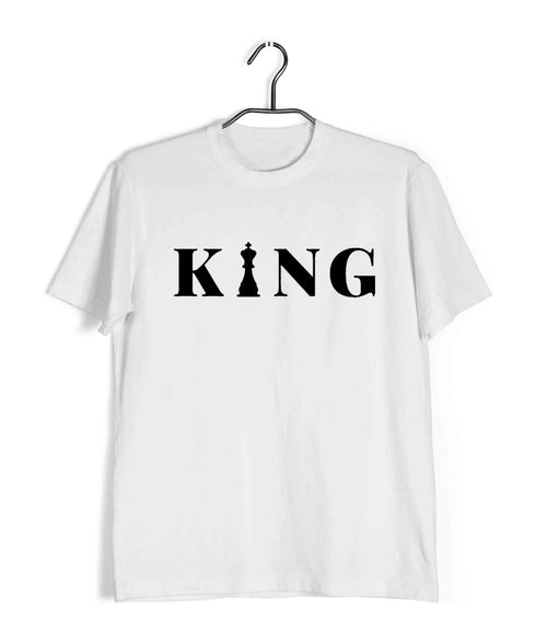 Chess KING Sports Casual Graphic Printed T-Shirt for Men