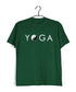 Yoga Yin Yang Yoga Sports Fitness Casual Graphic Printed T-Shirt for Men
