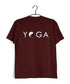 Yoga Yin Yang Yoga Sports Fitness Casual Graphic Printed T-Shirt for Men