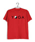 Yoga Yin Yang Yoga Sports Fitness Casual Graphic Printed T-Shirt for Men