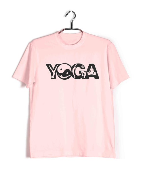 Yoga Yoga Poses Sports Fitness Casual Graphic Printed T-Shirt for Men