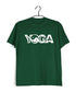 Yoga Yoga Poses Sports Fitness Casual Graphic Printed T-Shirt for Men