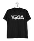 Sports Fitness Yoga Yoga Poses Custom Printed Graphic Design T-Shirt for Women