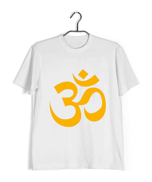 Yoga OM AUM Sports Fitness Casual Graphic Printed T-Shirt for Men