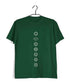 Yoga 7 Chakras Minimal Sports Fitness Casual Graphic Printed T-Shirt for Men
