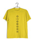 Yoga 7 Chakras Minimal Sports Fitness Casual Graphic Printed T-Shirt for Men