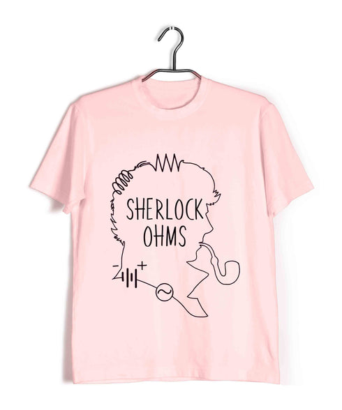 Funny Sherlock Oms Engineering Electrical Engineering Casual Graphic Printed T-Shirt for Men
