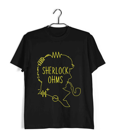 Funny Sherlock Oms Engineering Electrical Engineering Casual Graphic Printed T-Shirt for Men