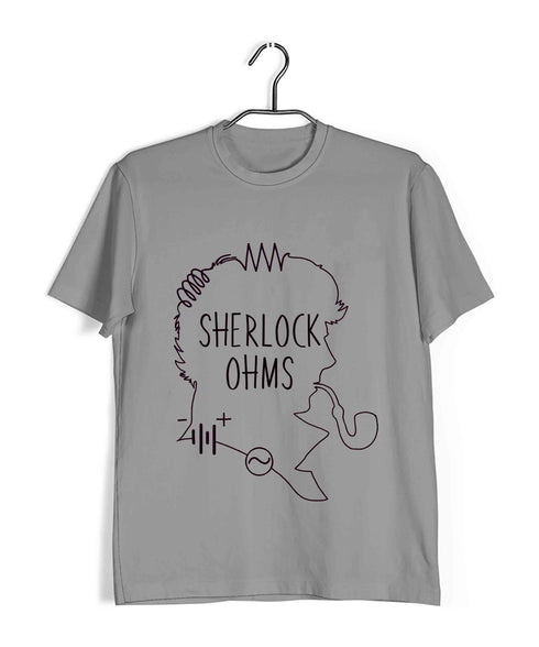 Funny Sherlock Oms Engineering Electrical Engineering Casual Graphic Printed T-Shirt for Men
