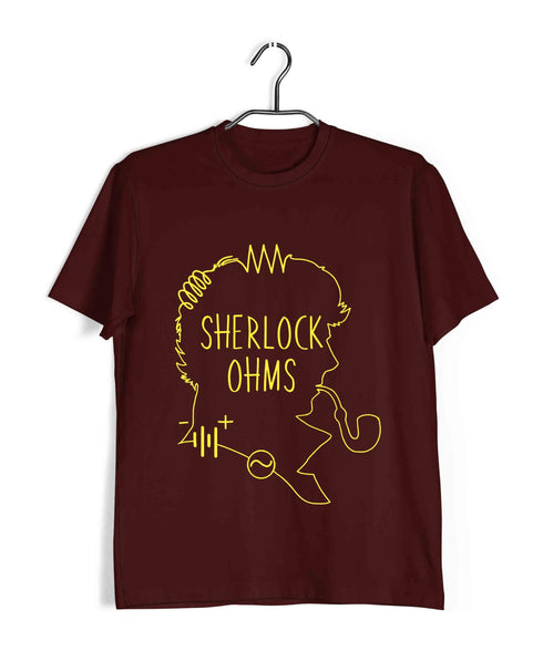 Funny Sherlock Oms Engineering Electrical Engineering Casual Graphic Printed T-Shirt for Men