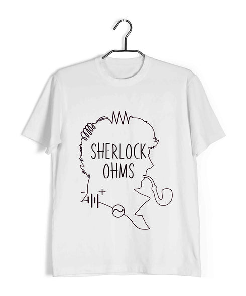 Funny Sherlock Oms Engineering Electrical Engineering Casual Graphic Printed T-Shirt for Men