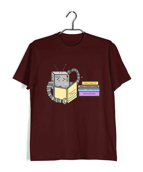 Electrical Engineering Human Learning Engineering Computer Science Casual Graphic Printed T-Shirt for Men