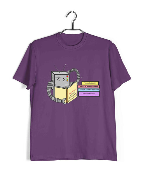 Electrical Engineering Human Learning Engineering Computer Science Casual Graphic Printed T-Shirt for Men