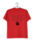 Aaramkhor Specials Dogs If a man likes a dog, he's a good man. If a dog likes a man, he's a good man Custom Printed Graphic Design T-Shirt for Women