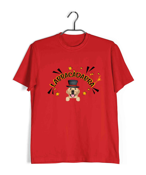 Aaramkhor Specials Dogs Labracadabra Custom Printed Graphic Design T-Shirt for Women