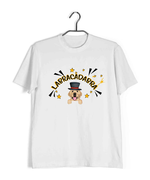 Aaramkhor Specials Dogs Labracadabra Custom Printed Graphic Design T-Shirt for Women