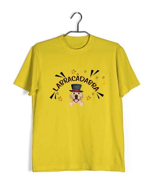Aaramkhor Specials Dogs Labracadabra Custom Printed Graphic Design T-Shirt for Women