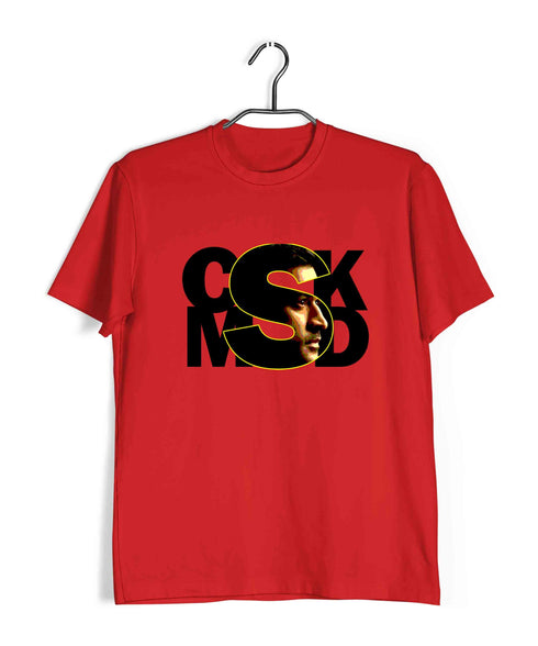 Cricket MSD Sports Casual Graphic Printed T-Shirt for Men