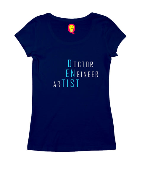 Quirkipedia Doctor Engineer Artist Dentist Dentists Dentist, Medicine, Womens Tshirts