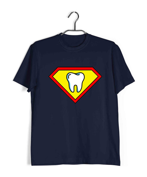 Dentist Medicine Dentist Super Dentist Custom Printed Graphic Design T-Shirt for Men