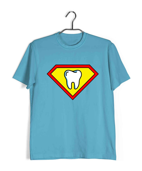 Dentist Medicine Dentist Super Dentist Custom Printed Graphic Design T-Shirt for Men