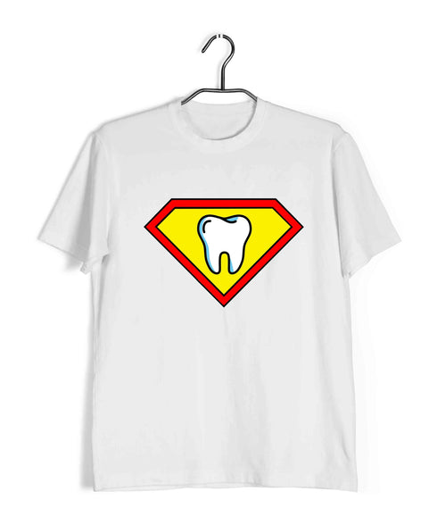 Dentist Medicine Dentist Super Dentist Custom Printed Graphic Design T-Shirt for Men