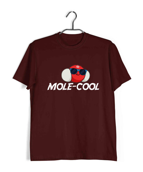 Science Nerd Biology Molecool Custom Printed Graphic Design T-Shirt for Men