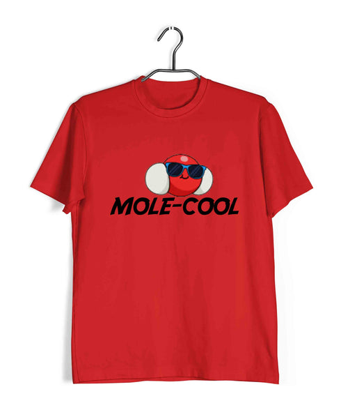 Science Nerd Biology Molecool Custom Printed Graphic Design T-Shirt for Women