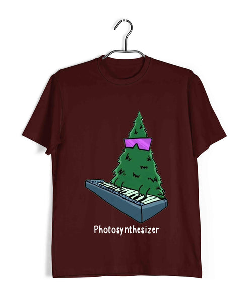 Science Nerd Biology Photosynthesizer Custom Printed Graphic Design T-Shirt for Men