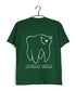 Dentist Medicine Dentist Molar Bear Custom Printed Graphic Design T-Shirt for Men