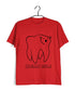 Dentist Medicine Dentist Molar Bear Custom Printed Graphic Design T-Shirt for Men