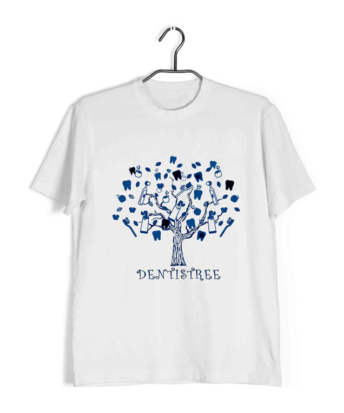 Dentist Medicine Dentist Dentistree Custom Printed Graphic Design T-Shirt for Men