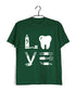 Dentist Medicine Dentist Love Custom Printed Graphic Design T-Shirt for Women