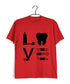 Dentist Medicine Dentist Love Custom Printed Graphic Design T-Shirt for Women