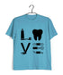 Dentist Medicine Dentist Love Custom Printed Graphic Design T-Shirt for Men
