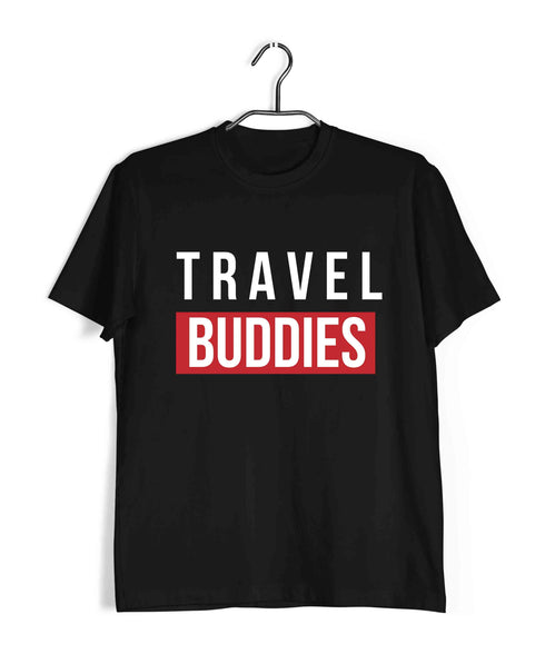 Wanderlust Travel Travel Travel Buddies Custom Printed Graphic Design T-Shirt for Women